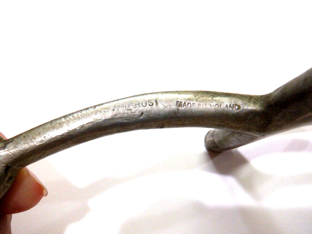 Horse Bit Never Rust Made in England D Ring Snaffle