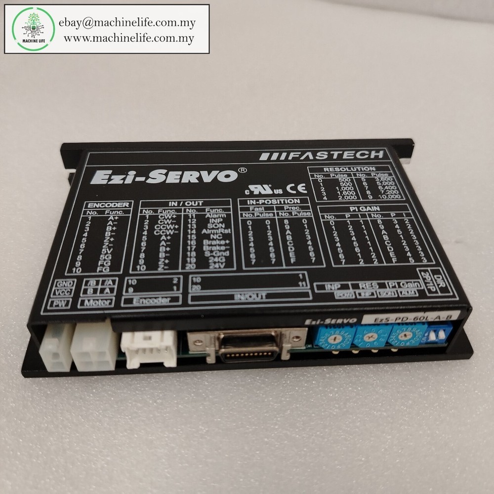 Fastech EZS-PD-60L-A-B Ezi-Servo Closed Loop Stepping System