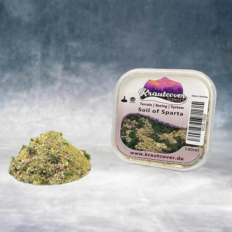 krautcover scenics Basecover Basing Material - Soil of Sparta
