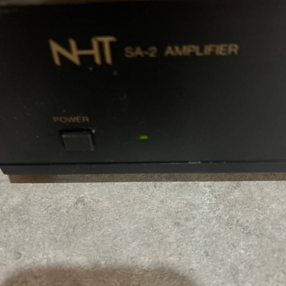 NHT SA-2 Power Amplifier, READ DESCRIPTION