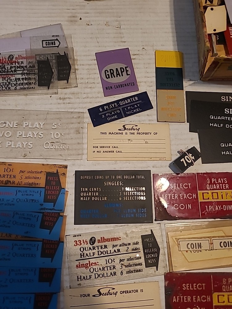 Jukebox Pricing Window Lot