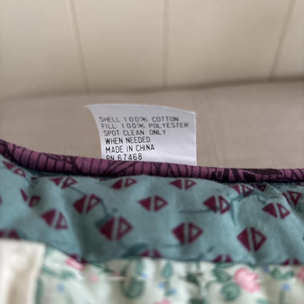 🌹decorative pillow patchwork tulip quilt pattern.