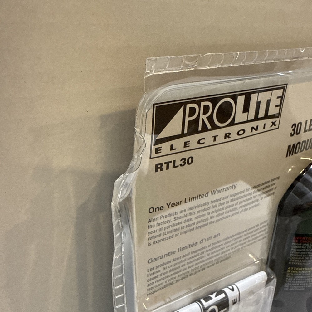 PRO LITE ELECTRONIX RTL30 30 LED SCREW-IN MODULE 110 LUMENS (A12E)