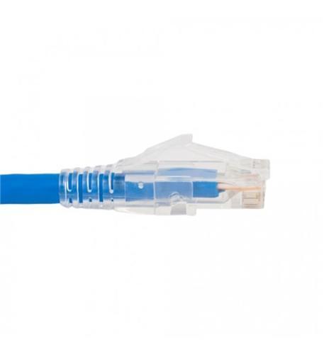 Icc ICPCSP10BL Patch Cord, Cat5e, Clear Boot, 10' Blue