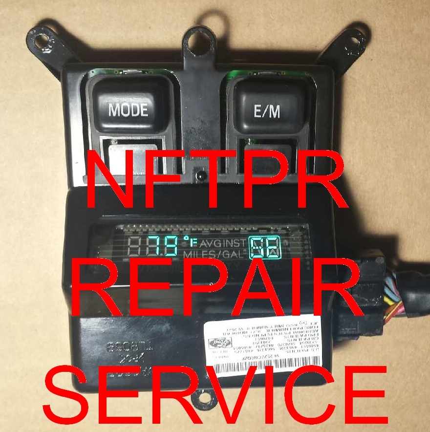 🔥 FORD SUPERDUTY F250 F350 OVERHEAD CONSOLE COMPUTER REPAIR MESSAGE CENTER