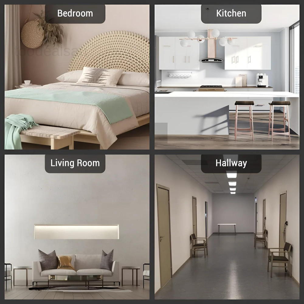 E26/E27 Light Socket Extender, 4.5 Inch Extension white