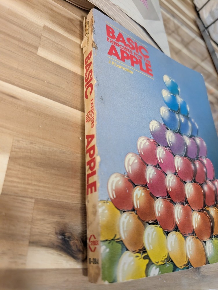 Vintage Apple II Reference Manuals Basic Exercises Apple, DOS Program, A2 Basics