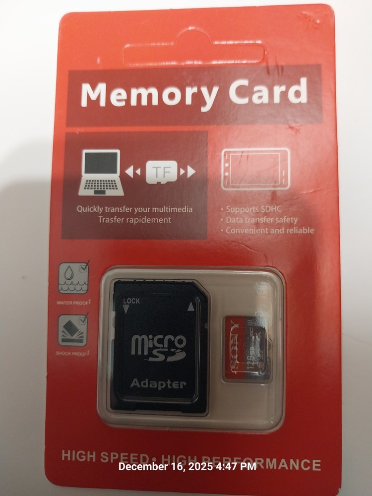 Sony Micro SD Card. 128GB