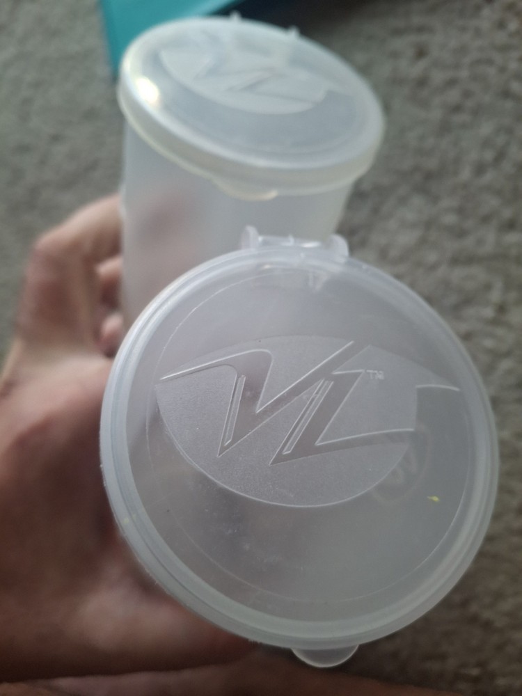 (2) Paintball Viewloader Clear 100 Round Pods