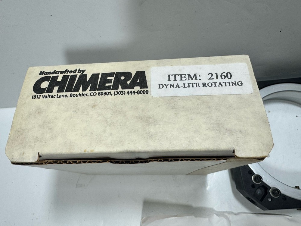 Chimera Dyna Lite Rotating Soft box Speed Ring New (73)