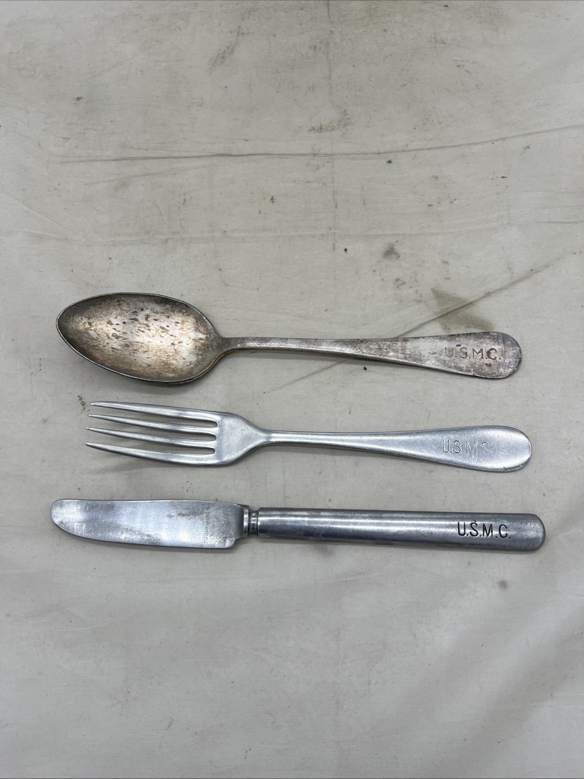 US Marine Corps Utensil Set Fork Spoon And Knife (RF