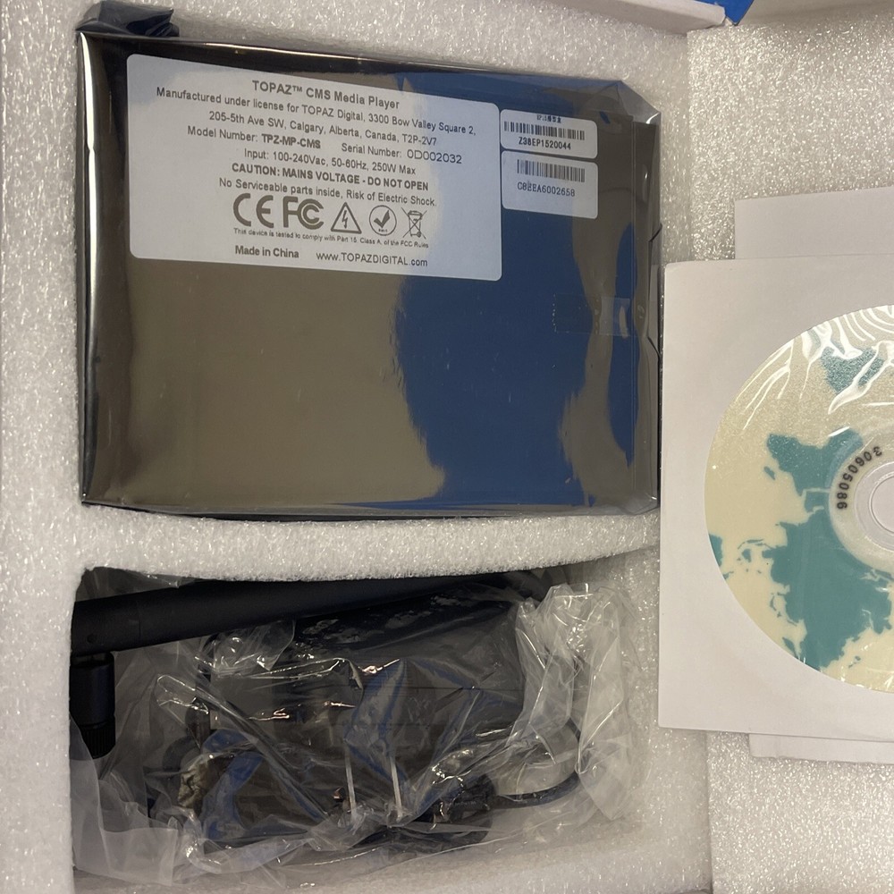 TOPAZ CMS MEDIA PLAYER TPZ-MP-CMS