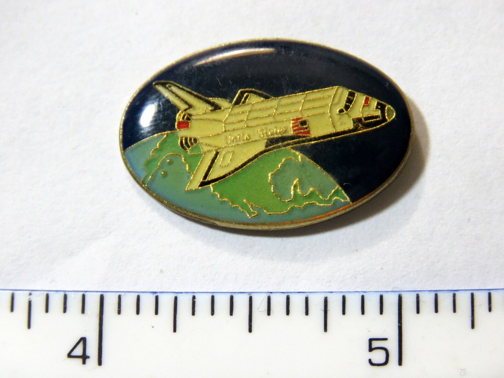 Space Shuttle Lapel Pin Badge