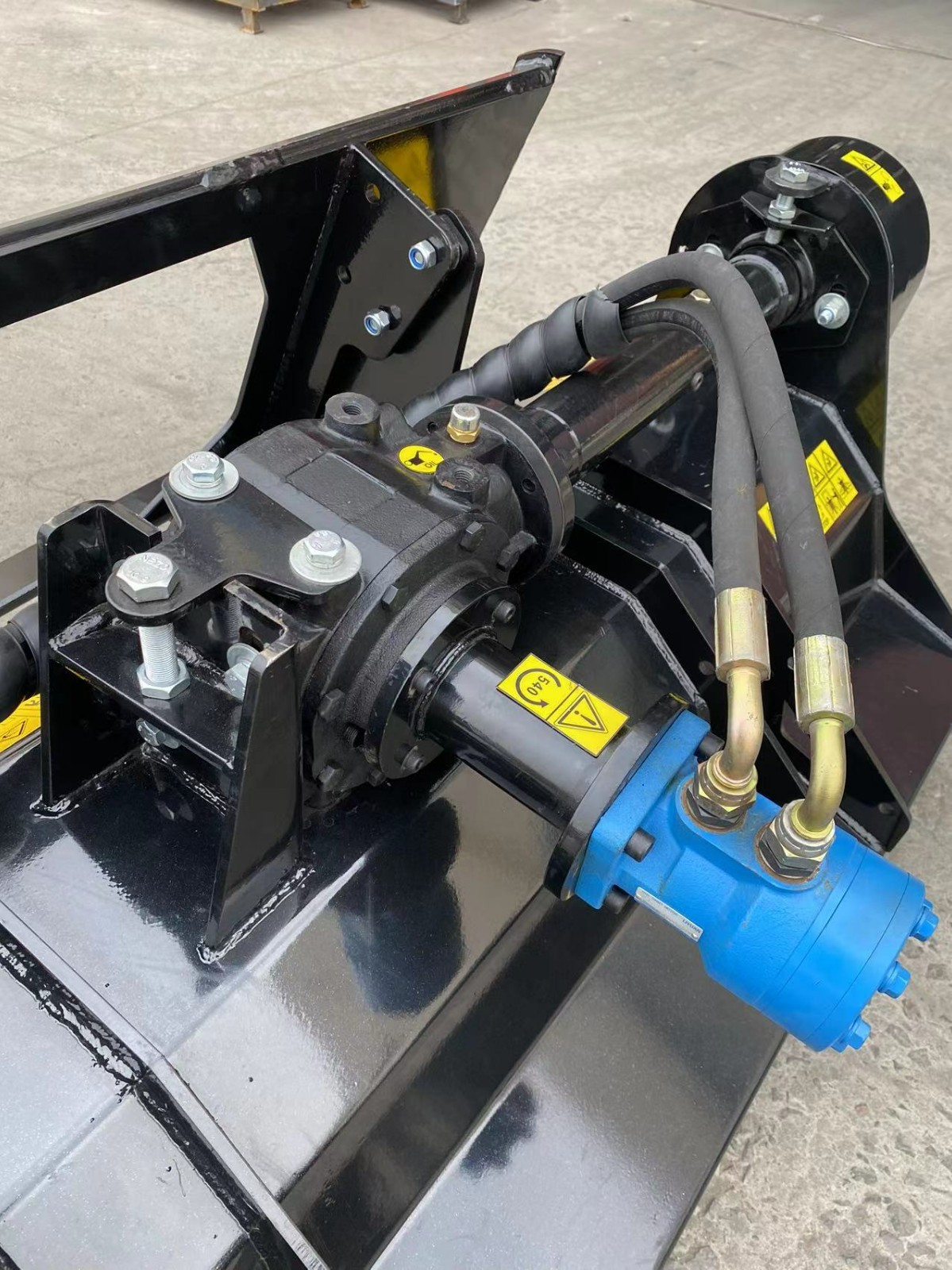 Agrotk Hydraulic Orbital Motor for SSEFGC175 Skid Steer Flail Mower Attachment