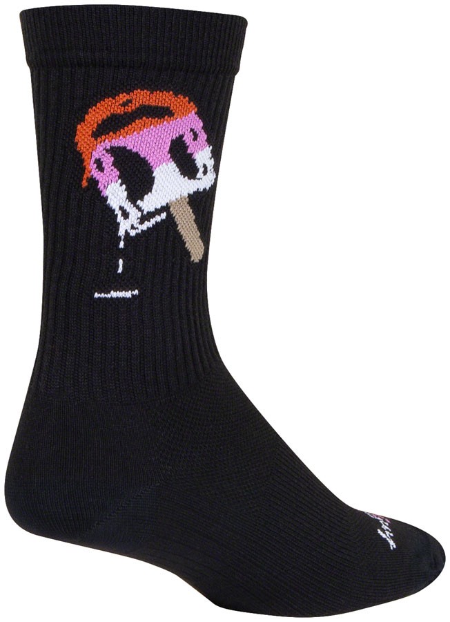 SockGuy Neo Crew Socks - 6", Large/X-Large
