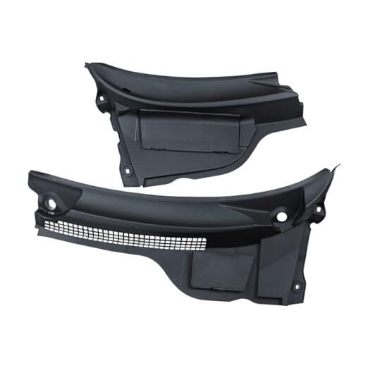Pair Windshield Wiper Cowl Cover Panel Vent Grille for Mini Cooper R55 R56