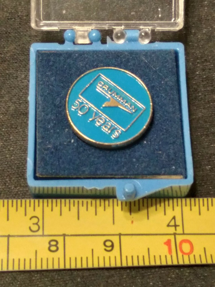 Grumman 50 YEAR Pin