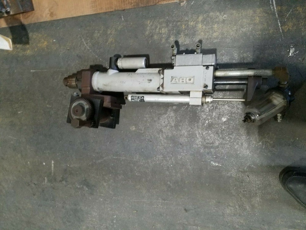 Aro Self Feed Drill Model 8660 7 3 Automatic Pneumatic Drilling Machine