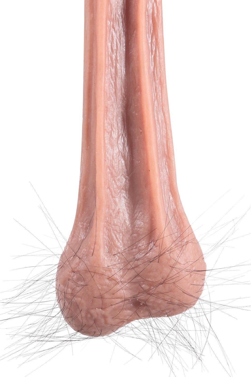 Fake Silicone Hanging Testicles - Hairy Balls Ballsack - Perfect Prank Gag Gift