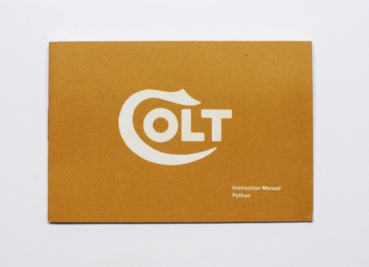 Colt Python 4-6 Inch 1965-1973 2 Piece, Red Interior Box And Paperwork. New