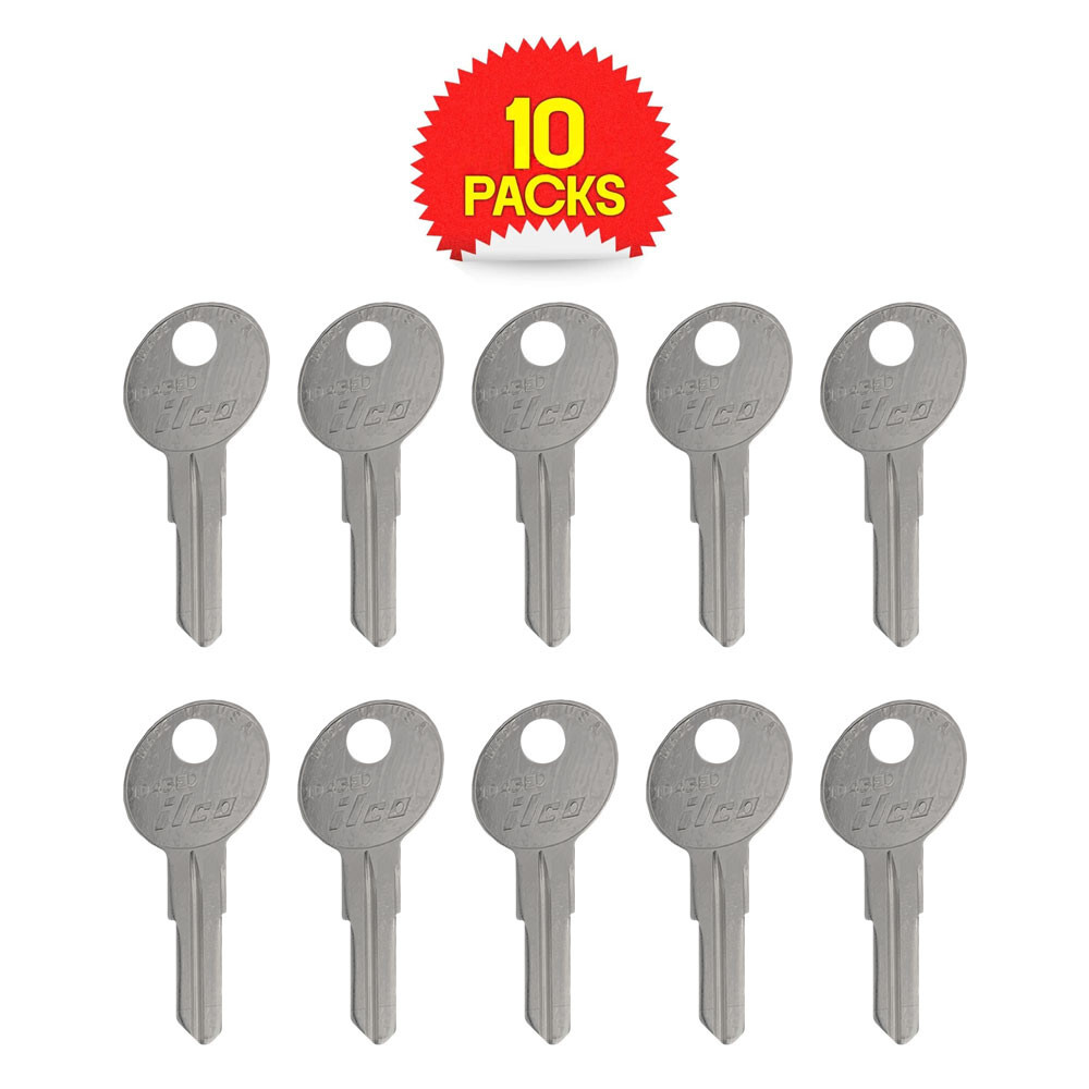 1043ED Key Blank – Nickel