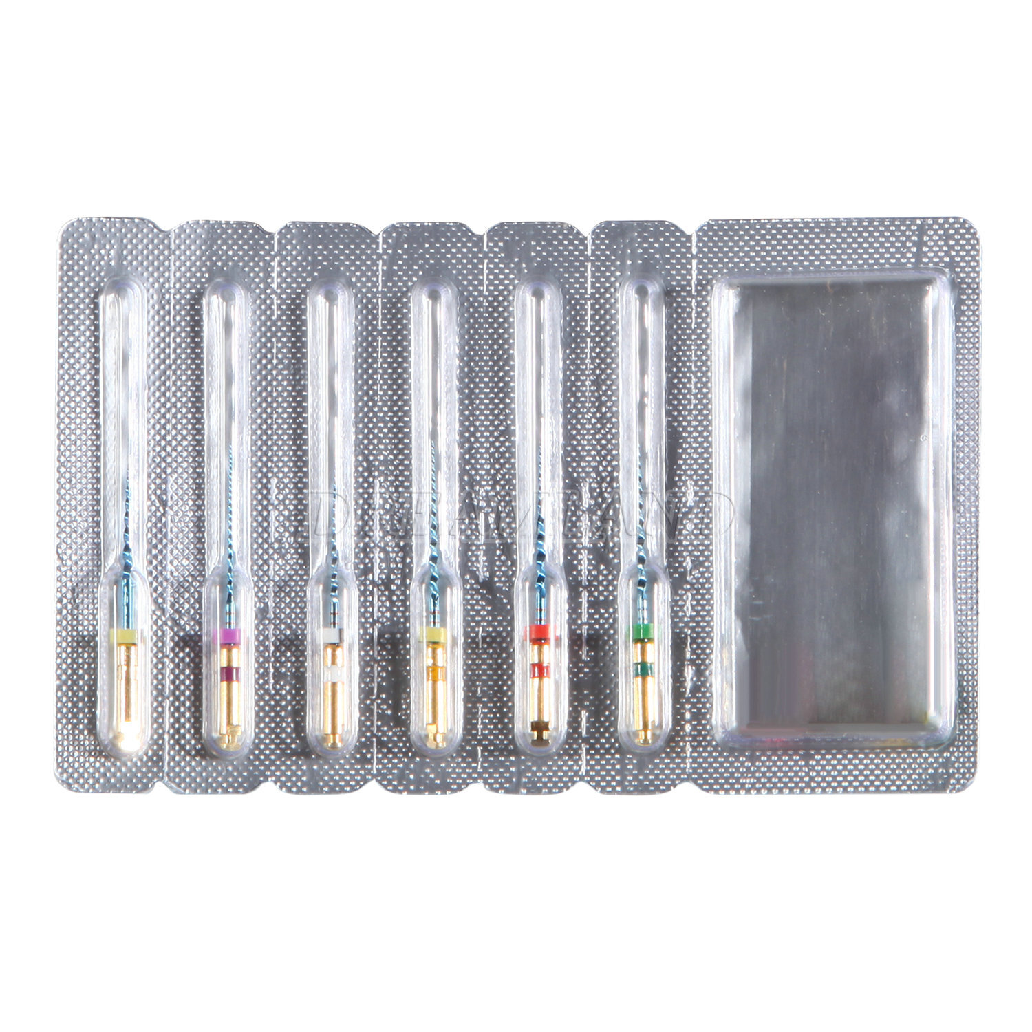 6pcs/pack Dental Endo Root Canal Super Taper Rotary Niti Files 21/25mm/31mm