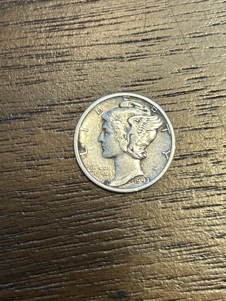 1943D Mercury Dime XF