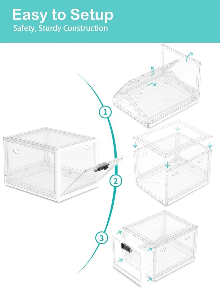 Medicine Lock Box for Safe Medication, Lockable Storage Cabinet for Fridge
