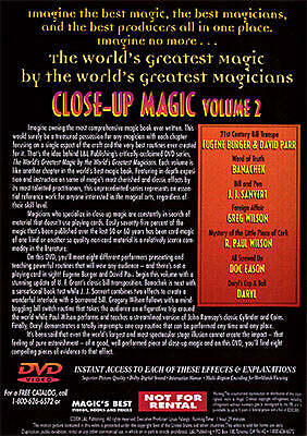 World's Greatest Magic: Close Up Magic #2 - DVD