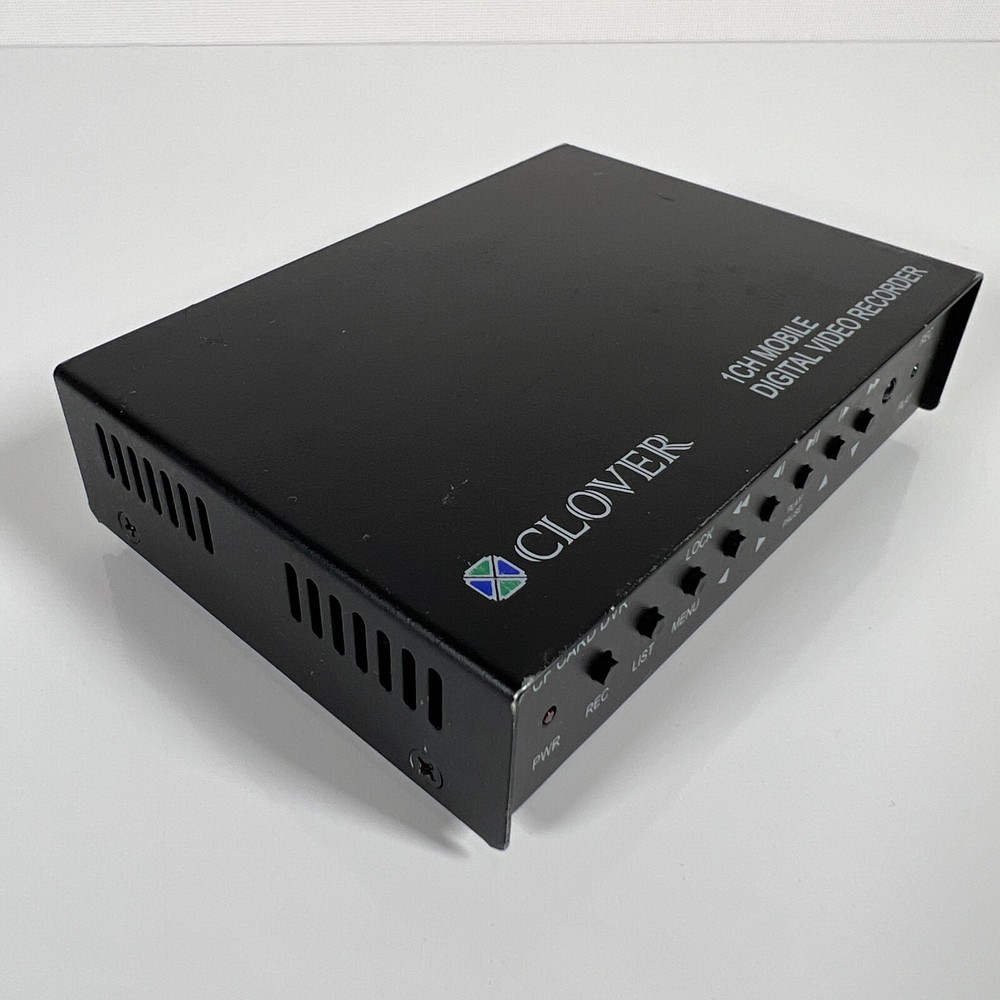 Clover 1CH 1 Channel Mobile Digital Video Recorder DVR - Black