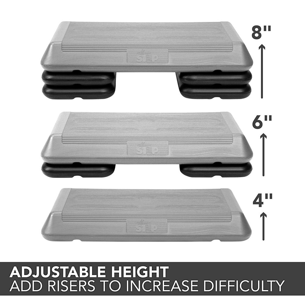 The Step (Made in USA) Aerobic Platform Circuit Size Aerobic Platform - 4 Risers