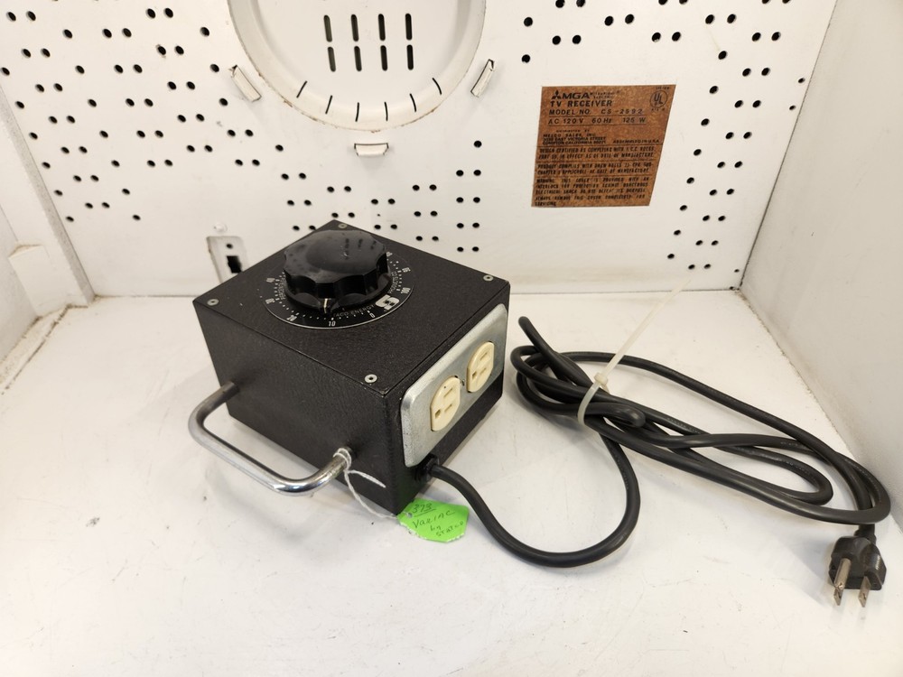 STACO 373? VARIAC (PORTABLE VARIABLE AC TRANSFORMER)  Untested