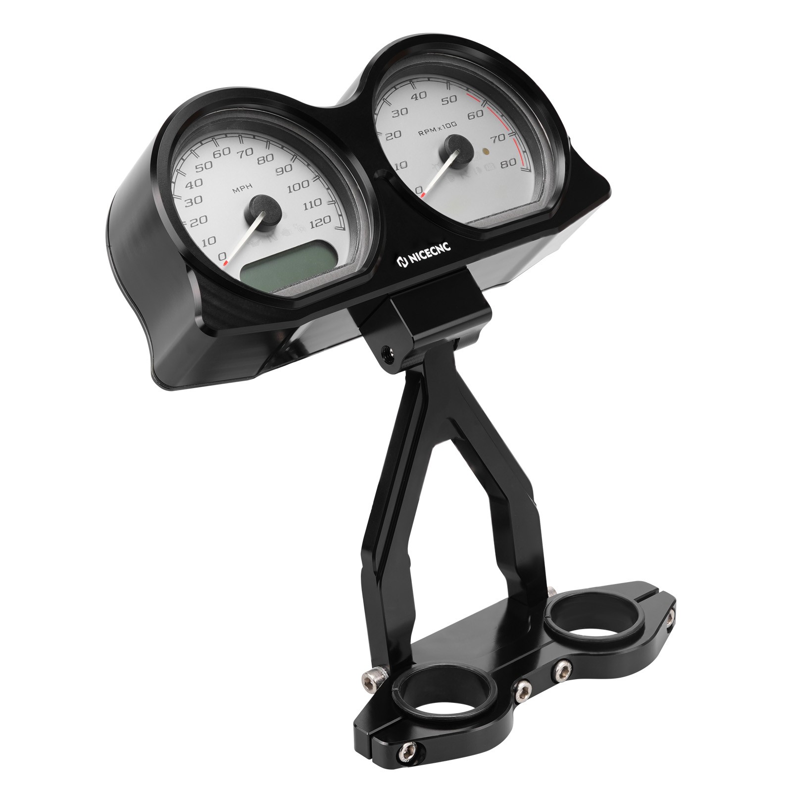 Gauges Relocation Mount Bracket Kit For Harley Road Glide ST FLTRXST 2022-2023