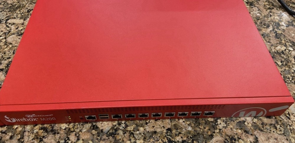 WatchGuard Firebox M200 Network Security Appliance Firewall & VPN Device M200