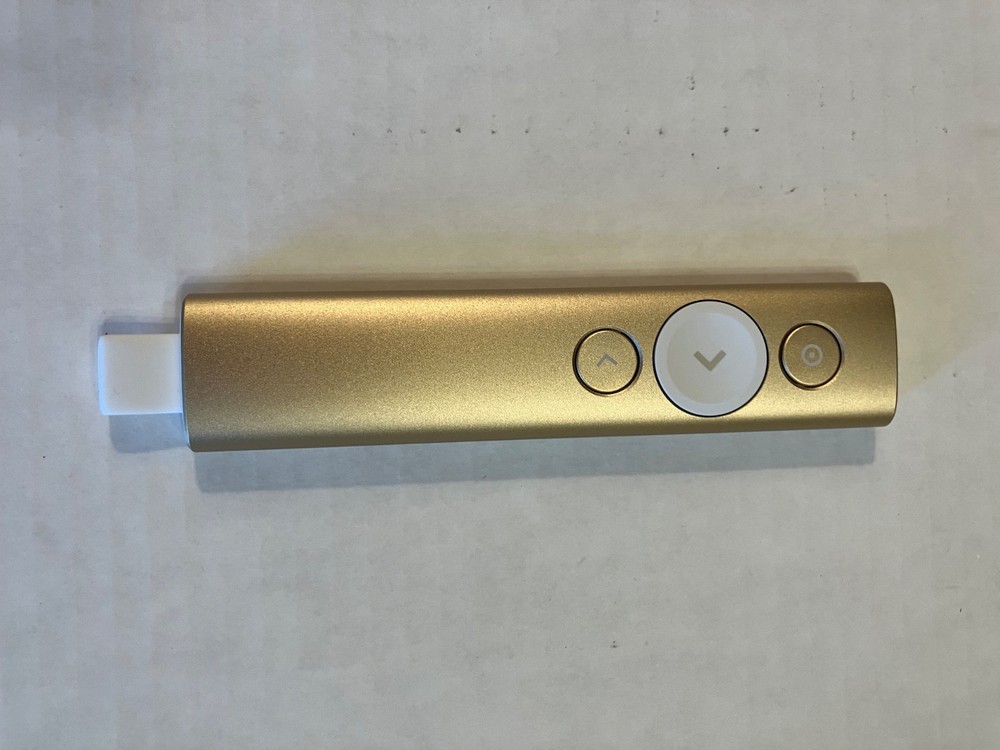 Logitech Spotlight Wireless Presentation Remote - Gold (910-004860) Open Box