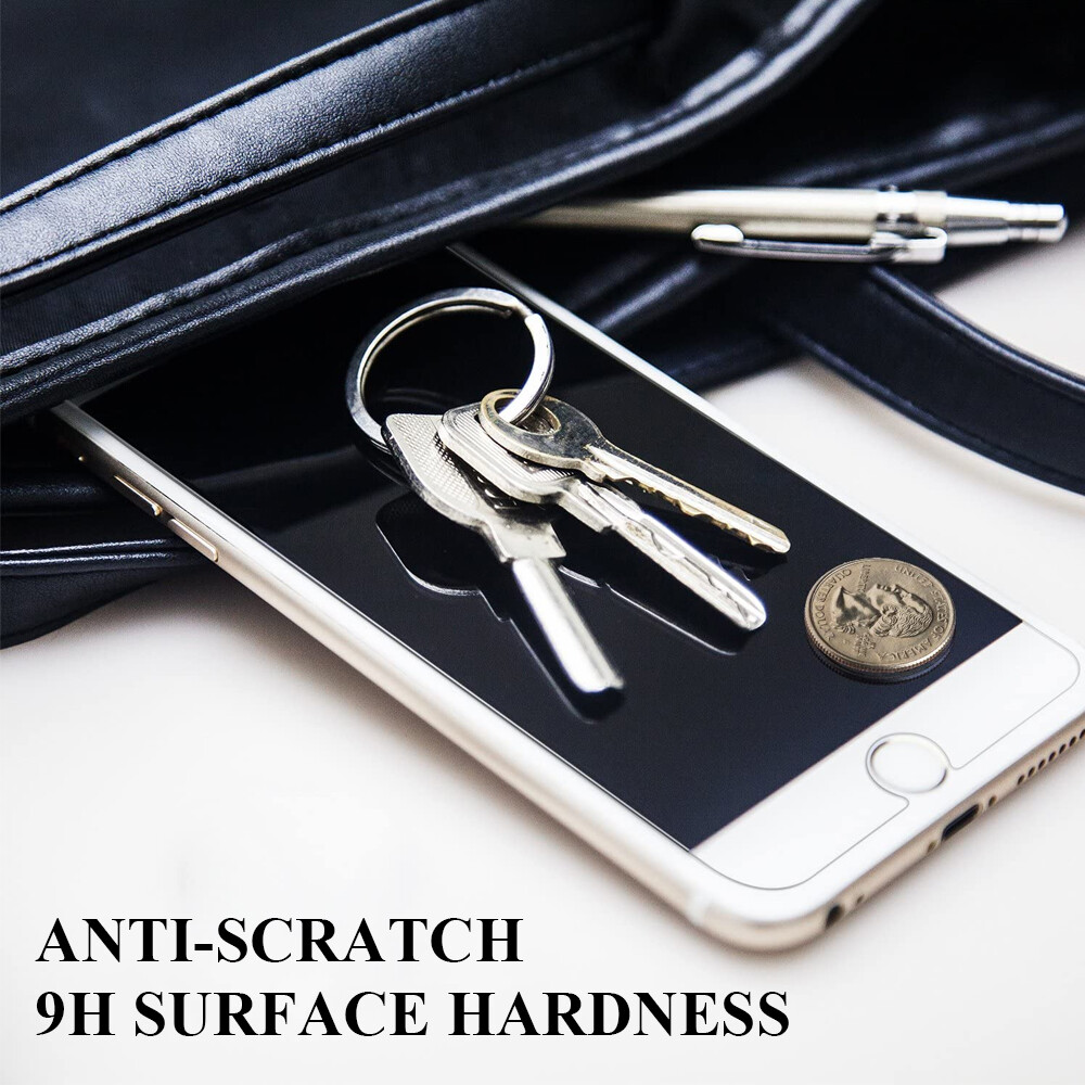 3x Pack For iPhone 6 6S 7 8 Plus Premium Tempered Glass Screen Protector