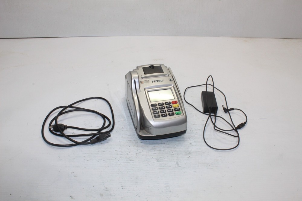 First Data FD200ti Touch Screen Credit Card Terminal