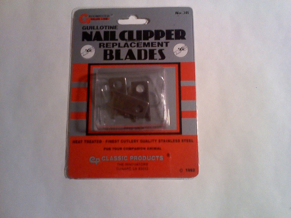 Groomaster Guillotine Nail Clipper Replacement Blades