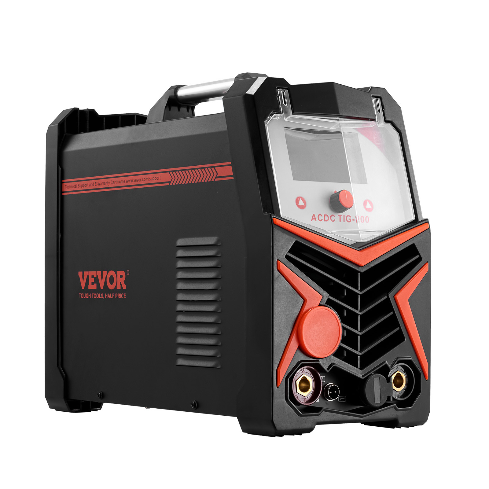 VEVOR TIG Welder 6-In-1 AC/DC Welding Machine Pulse Spot MMA Stick IGBT LED