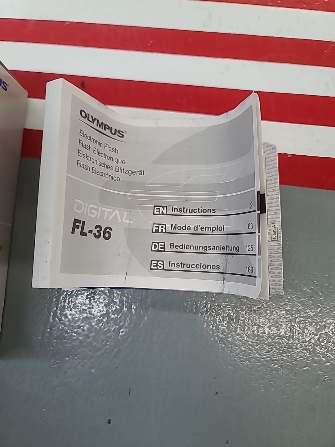 Olympus FL-36 Electronic Digital Flash TESTED and WORKING Very good condition