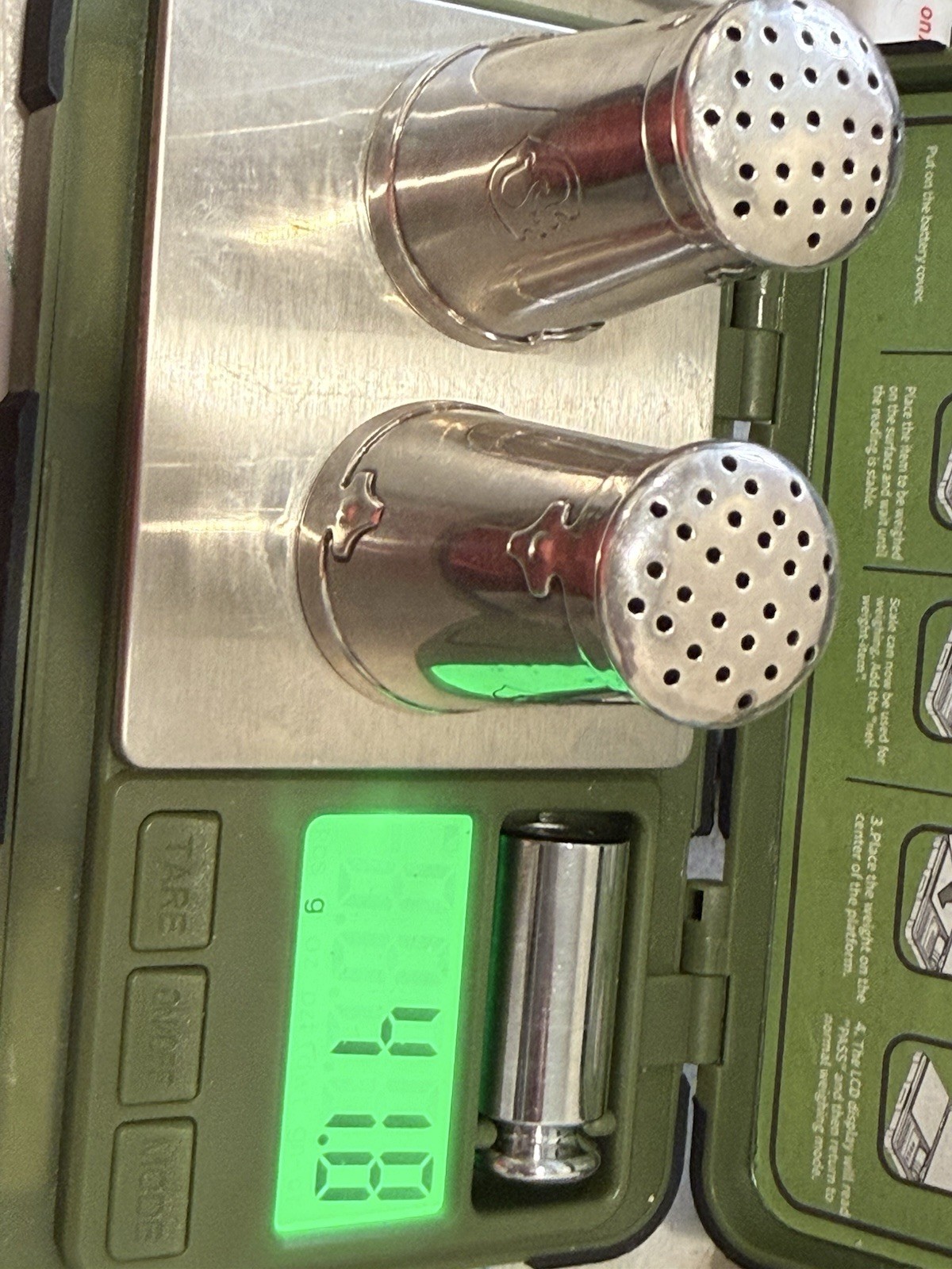 Shreve & Co Sterling Silver Salt And Pepper Shakers Set of 2