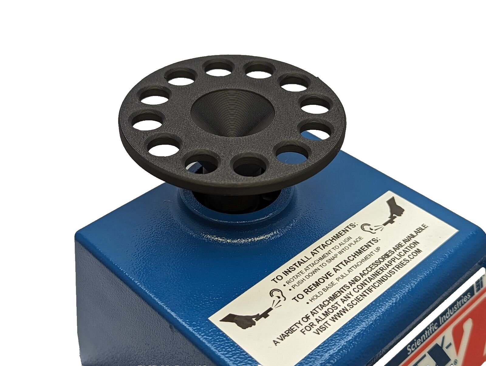 Laboratory Vortex Genie Attachment Vortex Mixer Cup Homogenizer 1.5-2.0mL Tubes