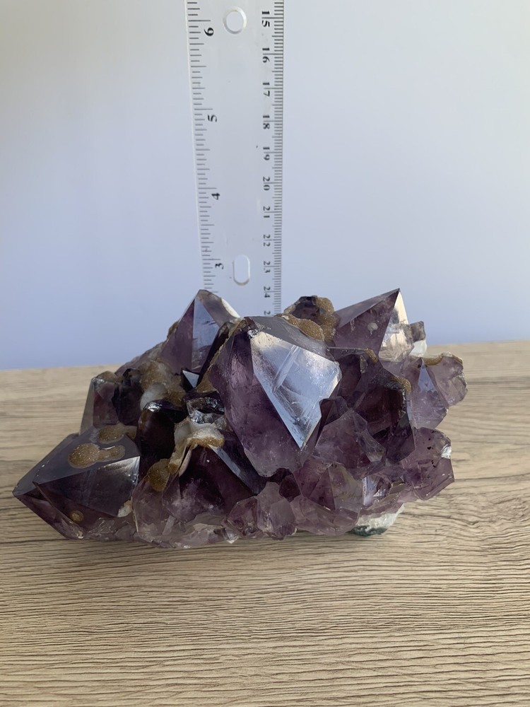 Amethyst & Crystallized Calcite Deposits