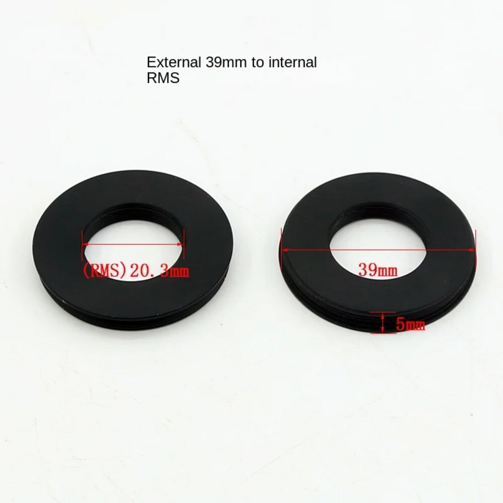Microscope Accessories Microscope Objective Lens Adapter Ring M26 M27 M42 RMS