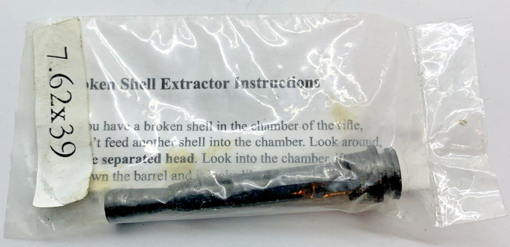 7.62x39 Broken Shell Extractor with instructions, new