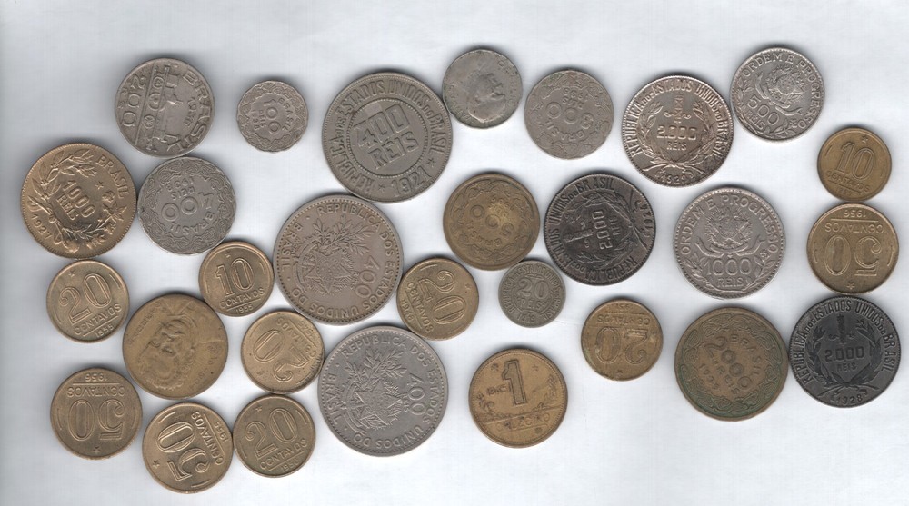 Brazil. 29 Coins.