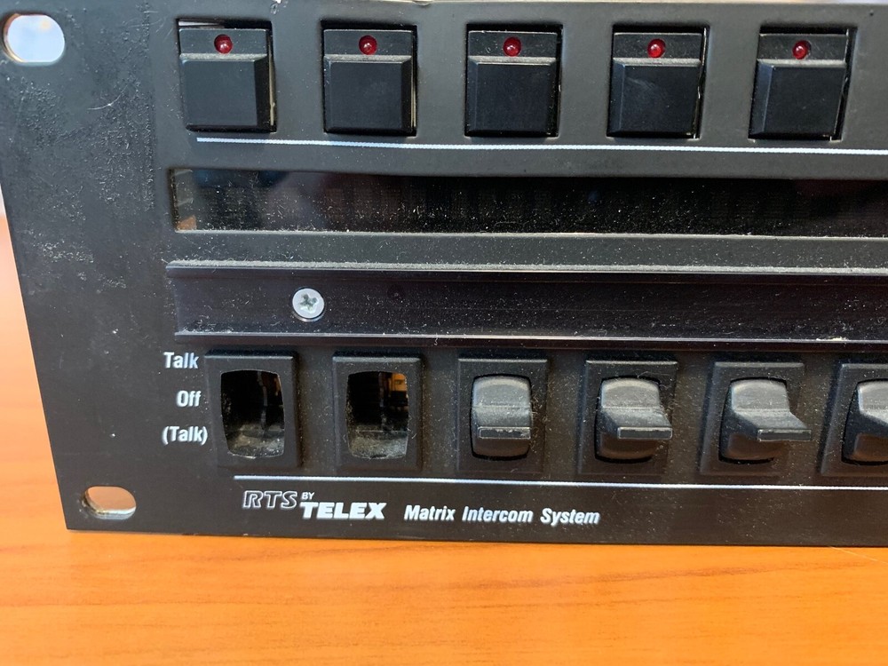 RTS Systems KP96-7 Telex Matrix Intercom Key Panel