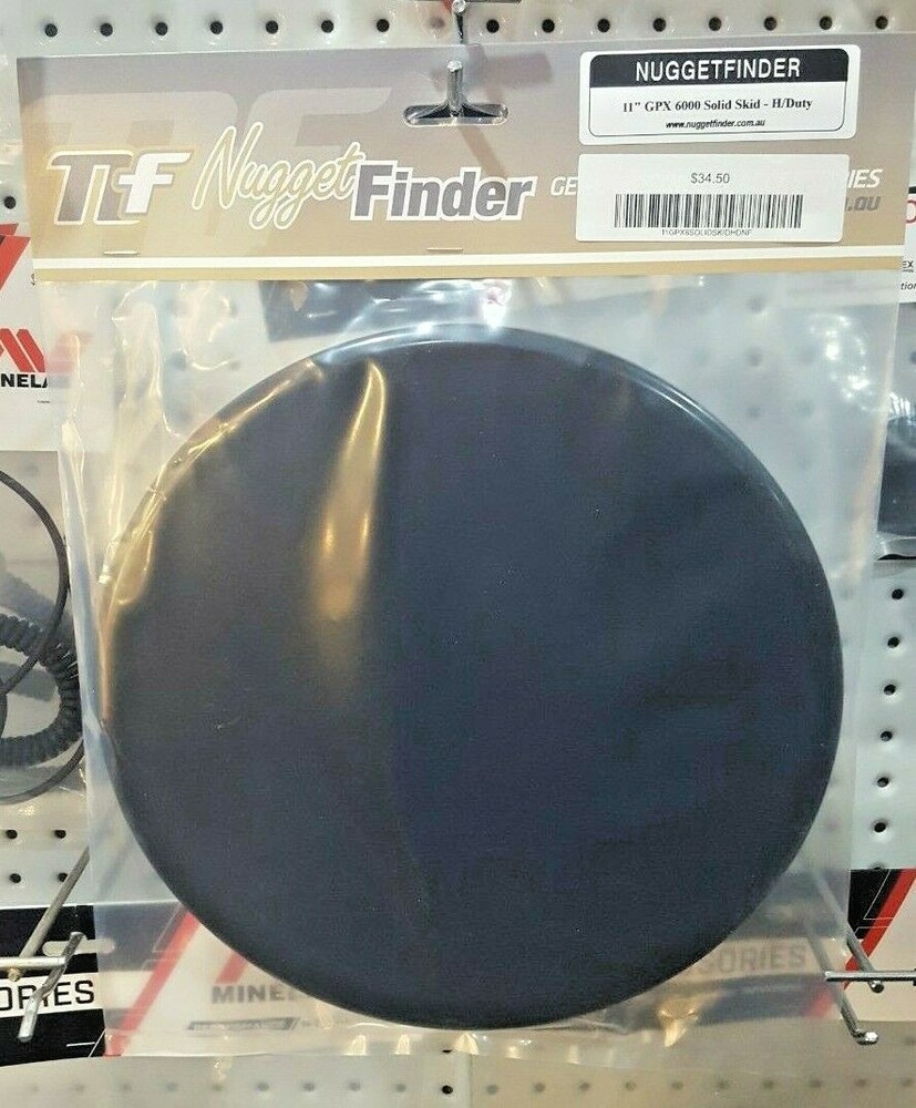 Nugget Finder GPX 6000 solid 11 inch heavy duty solid skidplate