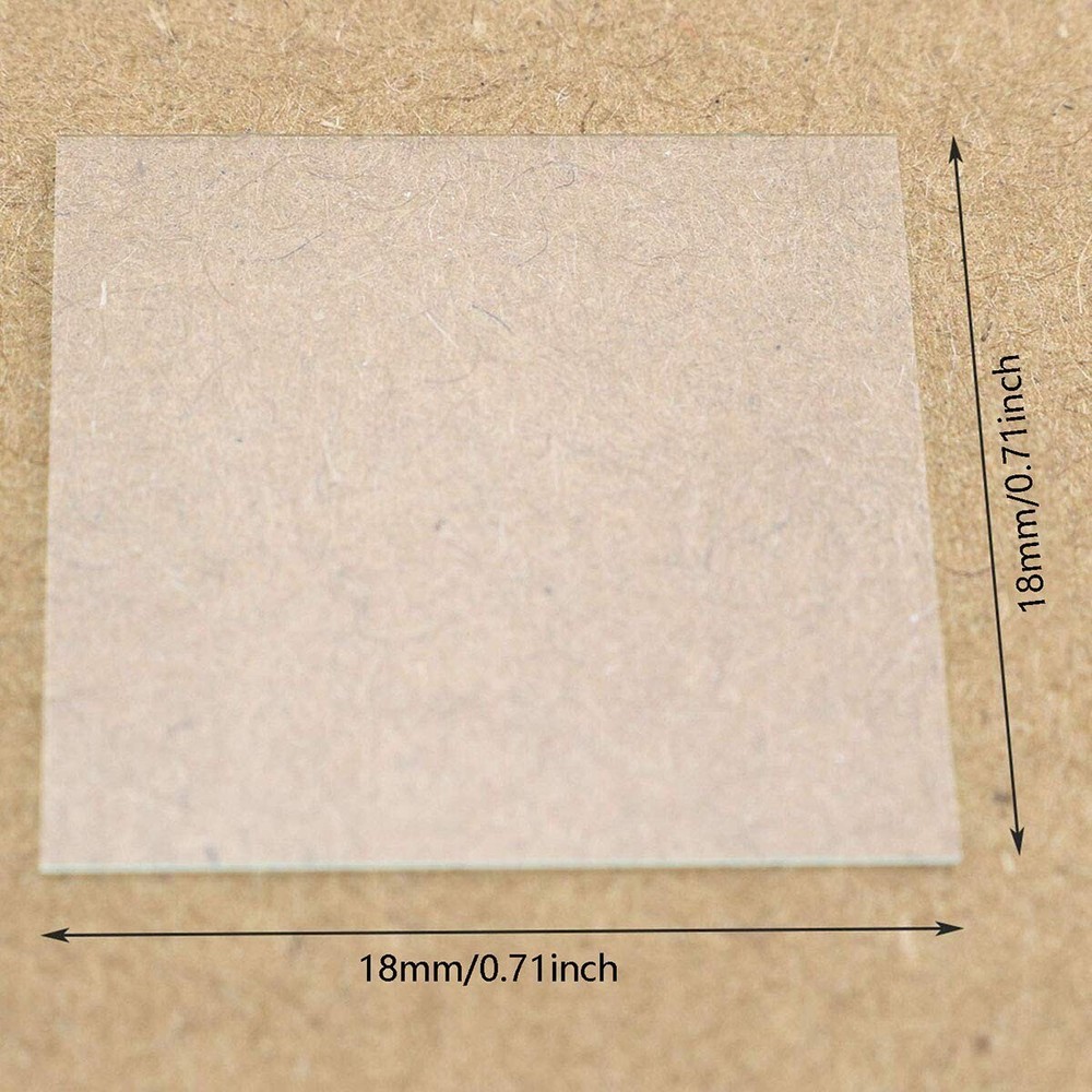 200Pcs Glass Microscope Cover Slide Slips Square Rectangle Blank Slides for Lab