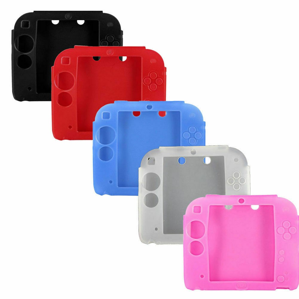 Nintendo 2DS Host Silicone Case Protective Case Soft Silicone Rubber Skin Case